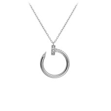 Cartier Juste Un Clou Колие с диаманти от бяло злато