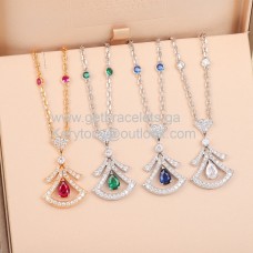 Колие Bvlgari Divas Dream Openwork Elements с диаманти