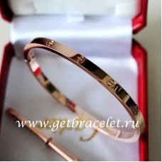 Гривна Cartier Love SM Розово злато