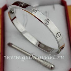 Гривна Cartier Love за мъже и жени от бяло злато