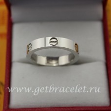 Сватбена халка Cartier Love от бяло злато