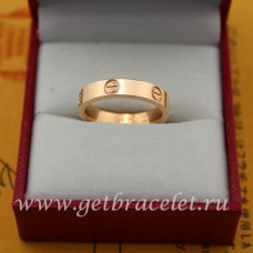 Сватбена халка Cartier Love от розово злато