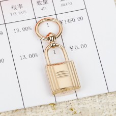 Пръстен/катарама за шал Hermes Lock в розово злато