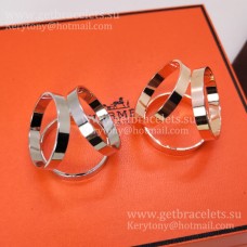 Пръстен/катарама за шал Hermes Trio в бяло злато/жълто злато/розово злато