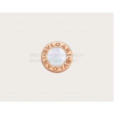 BVLGARI BVLGARI НАПРАВЕТЕ СВОЯ ДВОЙКА Комплект единични обеци от розово злато със седеф