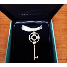 Колие с висулка Tiffany Atlas Keys от сребро/розово злато с капси