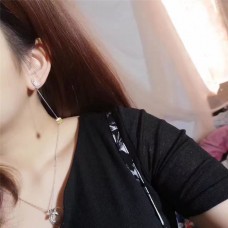 Обеци Tiffany Butterfly Асиметрични Висящи Жълти/Лилави Дамски Цена Канада