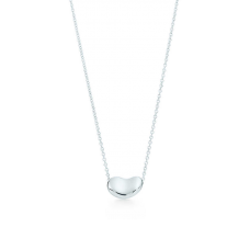 Сребърно колие с висулка Tiffany Elsa Peretti Bean