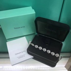 Гривна Tiffany Enchant с множество сърца, фалшиви павирани диаманти, подарък за Деня на майката