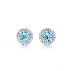 Обеци Tiffany Soleste Duple Aquamarine Diamonds
